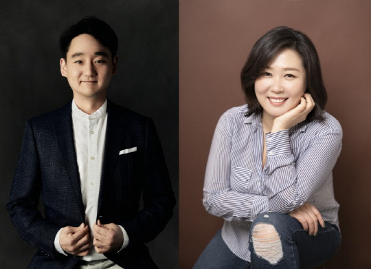 강동한(왼쪽)한국 콘텐츠 총괄 VP와 김민영 아시아 콘텐츠 총괄 VP. 넷플릭스 제공